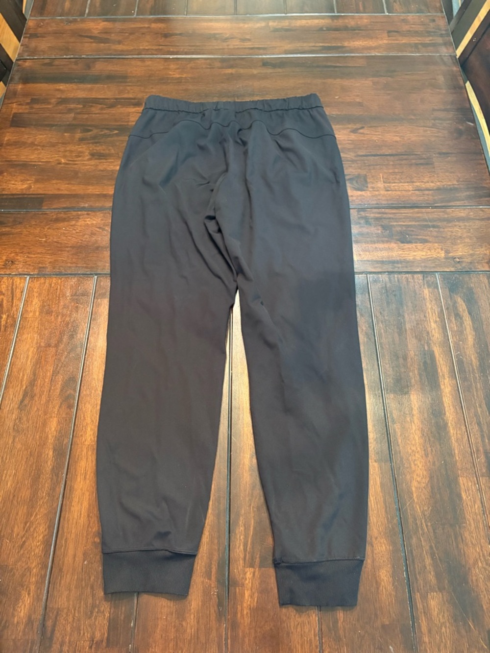 Women’s Drawstring Travel Joggers in Black and Light Gray Size M - Picture 7 of 7
